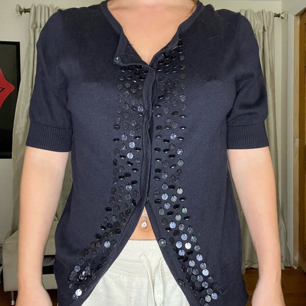 Nah blue cardigan